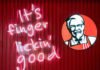 KFC, Corona Virüsten Dolayı “Finger Lickin’ Good” Sloganını Kaldırıyor
