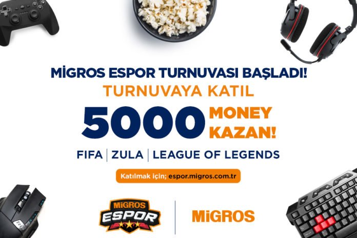 Migros, E-Spor Dünyasının Ritmini Belirliyor