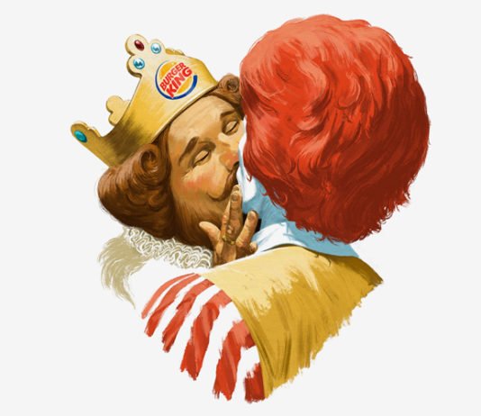 Burger King McDonalds’a Olan Aşkını İlan Etti