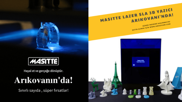 Masitte - Lazer SLA 3B Yazıcı Arıkovanı Kampanyasına Başladı