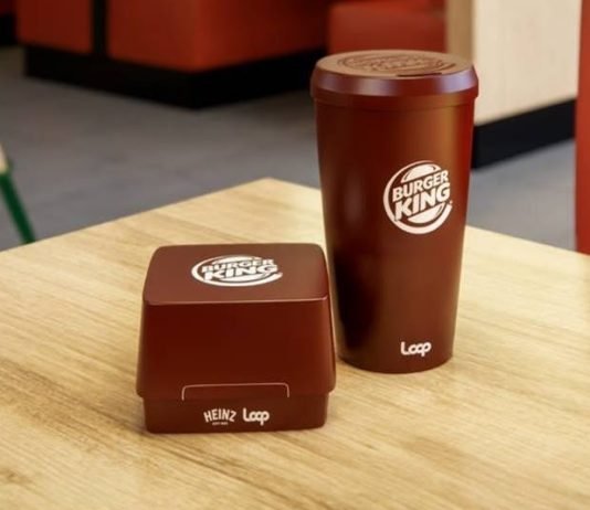 Burger King, Müşterilerine Yeniden Kullanılabilir Kaplarda Servis Yapmaya Başlıyor