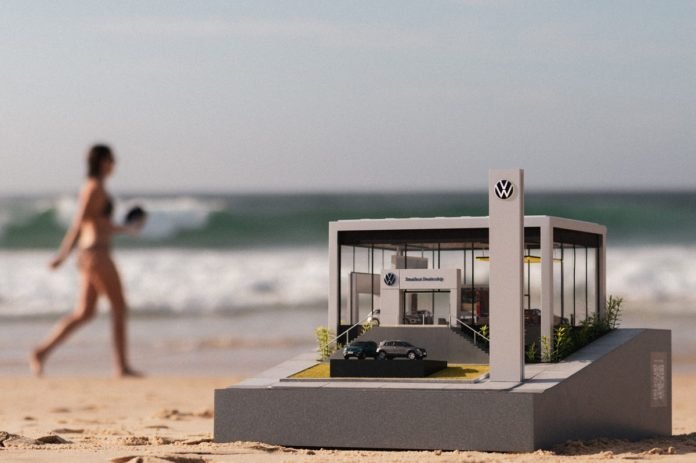 Volkswagen, Sokağa Galerisinin Minyatür Versiyonunu Yerleştirdi