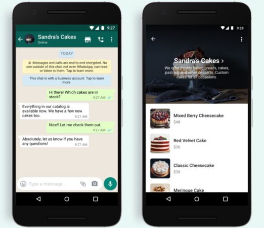 WhatsApp, Alışveriş Düğmesini Kullanıma Sundu