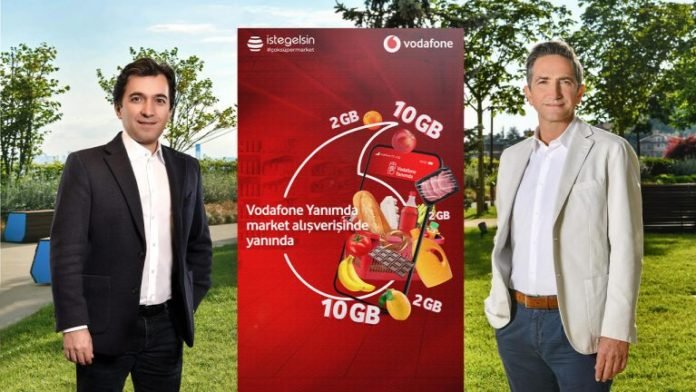 Vodafone, yerli girişim istegelsin iş birliğiyle online market hizmeti Süpermarket Yanımda hizmetini duyurdu