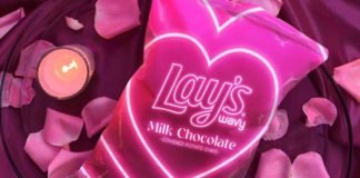 Lay’s Sevgililer Günü için Çikolata Kaplı Cips Çıkardı
