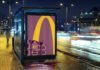 McDonald’s’ın Teslimat Hizmetini Tasvir Ettiği Yeni Reklam Panoları