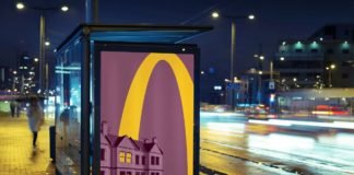 McDonald’s’ın Teslimat Hizmetini Tasvir Ettiği Yeni Reklam Panoları