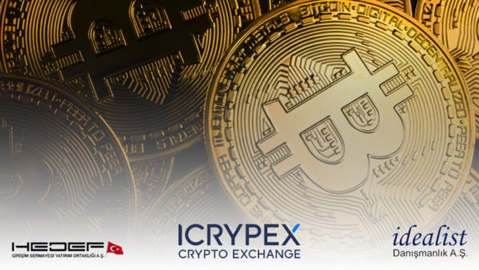 Hedef Girişim ve İdealist Danışmanlık, kripto para platformu Icrypex’in yüzde 30’una ortak oldu