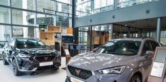 cupra garage yeni showroom