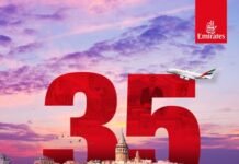 Emirates Türkiye’deki İlk Uçuşunun 35. Yılını Kutluyo